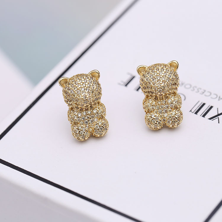 Gummy Silver Bear Earrings | Legend Ze Fashion Store